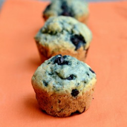 Chia Seed Blueberry Muffins