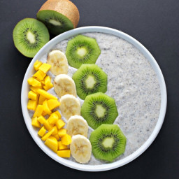 chia seed breakfast bowl ~vegan, gluten free~