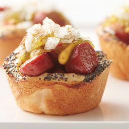 Chicago-Style Hot Dog Cups