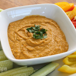 Chick Pea and Roasted Pepper Dip