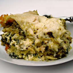 Chicken and Artichoke Slow Cooker Lasagna