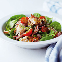 Chicken and bacon salad 