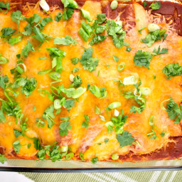 Chicken and Black Bean Enchiladas Recipe