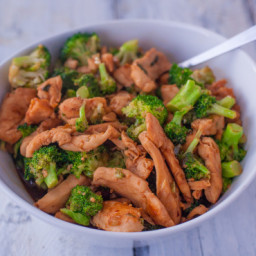 Chicken and Broccoli Skillet Stir-Fry