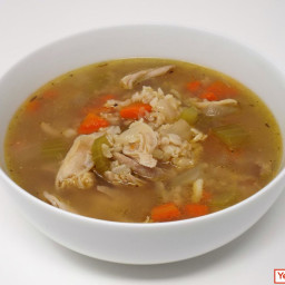 Chicken and Brown Rice Soup