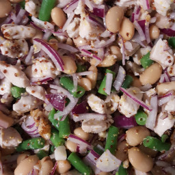 Chicken and butterbean salad