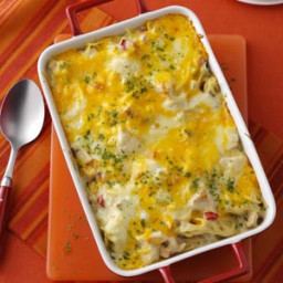 Chicken and Cheese Noodle Bake Recipe