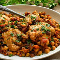 Chicken and Chickpea Tagine