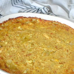 Chicken and Corn Bread Dressing