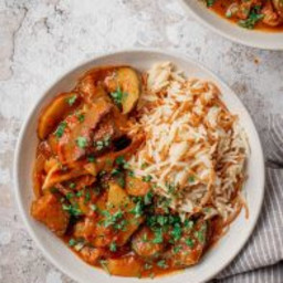 Chicken and Eggplant Tagine