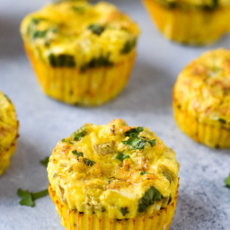 Chicken and Green Chile Egg Muffins