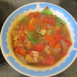 Chicken and Lentil Stew (South Beach Diet Phase 2)