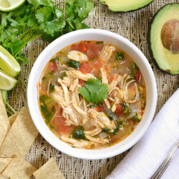 chicken and lime soup