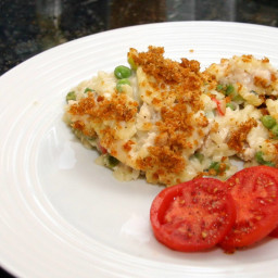 Chicken and Orzo Bake