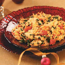 Chicken and Orzo Skillet Recipe