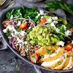 Chicken and Quinoa Salad Bowl