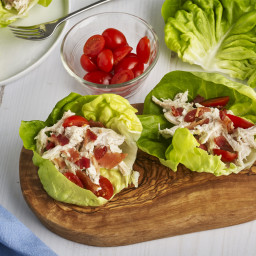 Chicken and Ranch BLT Lettuce Wraps