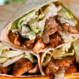 Chicken and Salad Wraps
