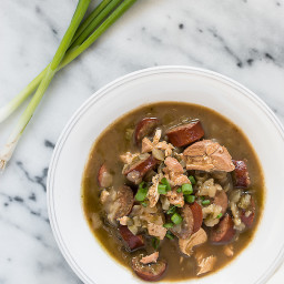 CHICKEN and SAUSAGE GUMBO