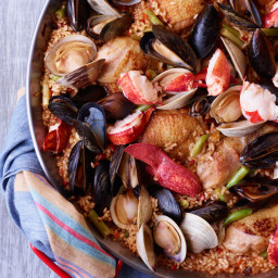Chicken-and-Seafood Paella