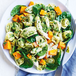 Chicken and spinach pasta salad recipe