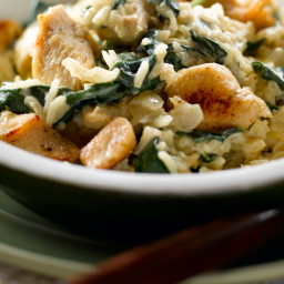 Chicken and Spinach Rice Pot