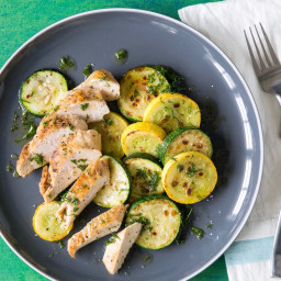Chicken and Zucchini with Dill