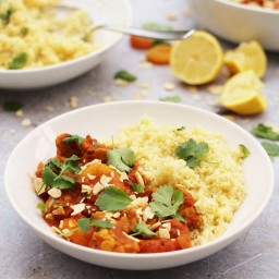 Chicken, Apricot and Almond Tagine