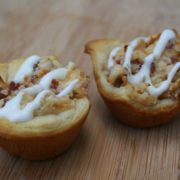 Chicken, bacon and cheese mini bites
