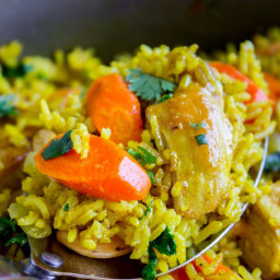 Chicken Biryani (30 Minute Indian Chicken & Rice)