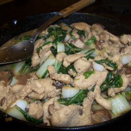 Chicken Bok Choy Stir Fry