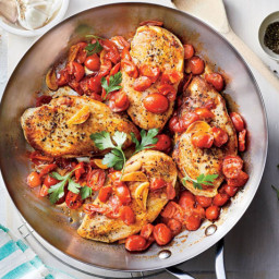 Chicken Breasts with Brown Butter-Garlic Tomato Sauce 2