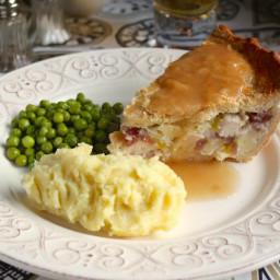 Chicken, Brie and Cranberry Pie and a Day in Battle and Bexhill, England