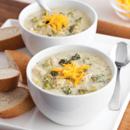 Chicken, Broccoli, and Cheddar Soup