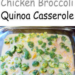 Chicken Broccoli Quinoa Casserole Recipe