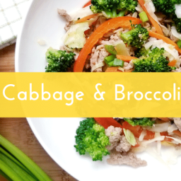 Chicken Cabbage & Broccoli Stir Fry