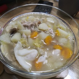 Chicken cabbage soup