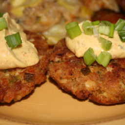 Chicken Cakes With Remoulade Sauce (Quick and Easy!)