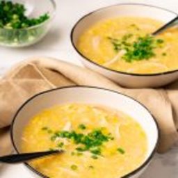 Chicken, Cauliflower & Sweet Corn Soup