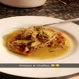 Chicken & Chaffles Carnitas