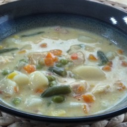 Chicken & Cheese Soup