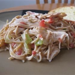 Chicken Chile Spaghetti Recipe