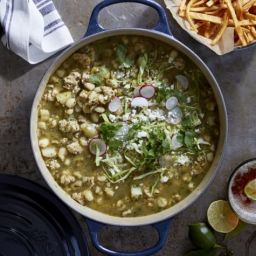 Chicken Chile Verde with Hominy