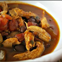 Chicken Chili with Black Beans