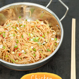 Chicken Chow Mein – Stir fried Noodles the Indo Chinese way