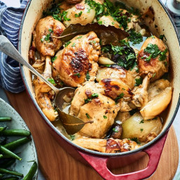 Chicken cooked in wine recipe
