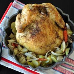 Chicken Dinner in a Bundt Pan