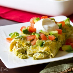 Chicken Enchilada Recipe with Salsa Verde