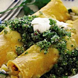 Chicken Enchiladas with Green Salsa Recipe