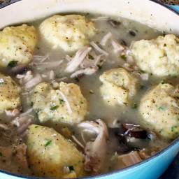 Chicken Fricassee with Dumplings
